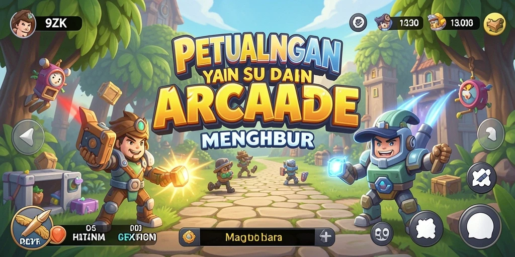 Tampilan menawan dari gameplay seru 9ZK.