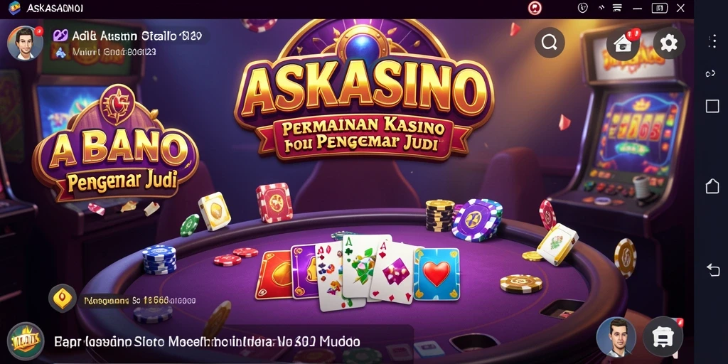 Screenshot gameplay ASKASINO menampilkan taruhan yang mendebarkan.