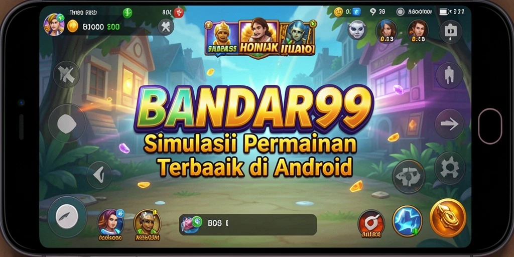 Tampilan gameplay yang menarik dan interaktif dari BANDAR99.