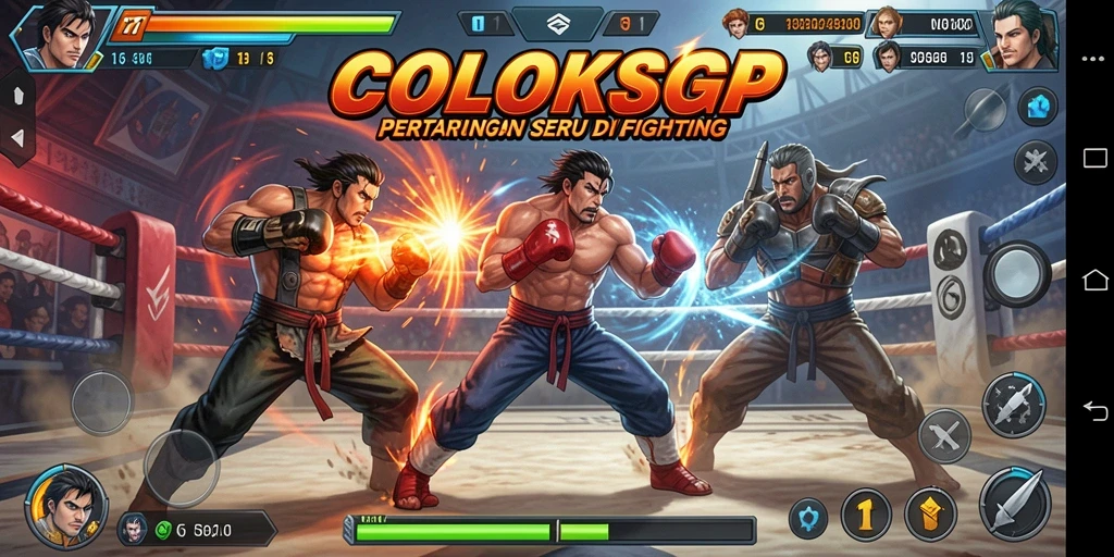 Gameplay seru dalam COLOKSGP yang memukau.