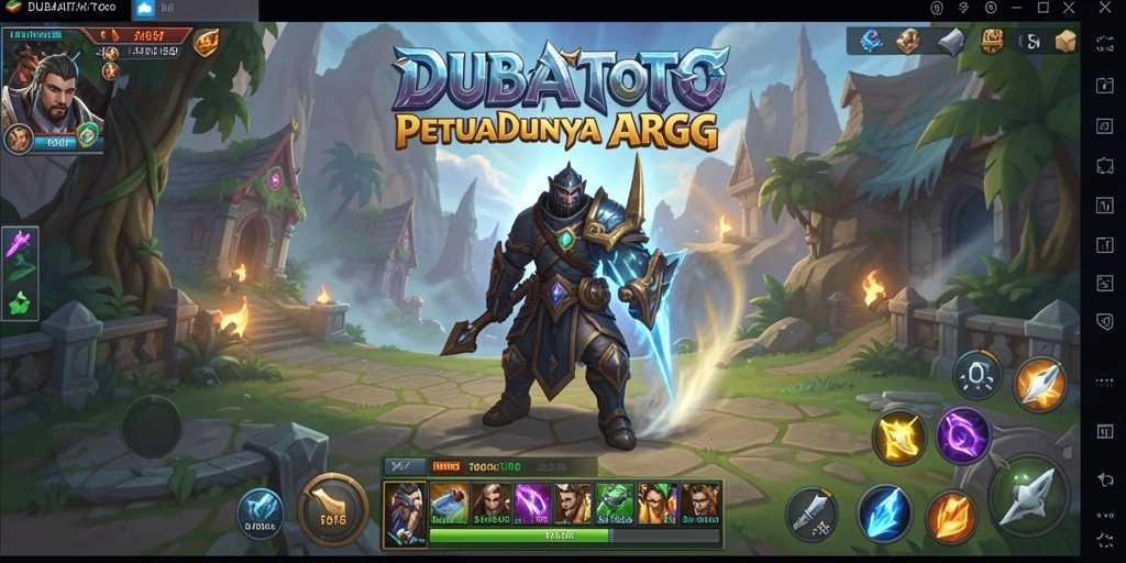 Gambar menunjukkan aksi pertarungan dalam DUBAITOTO yang seru.