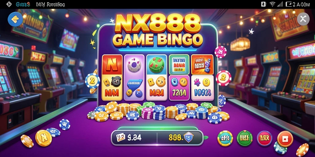 Tampilan gameplay NX888 yang menggugah selera bermain Bingo.