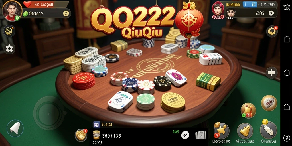 Gameplay QiuQiu yang mendebarkan dan menantang di QQ222.