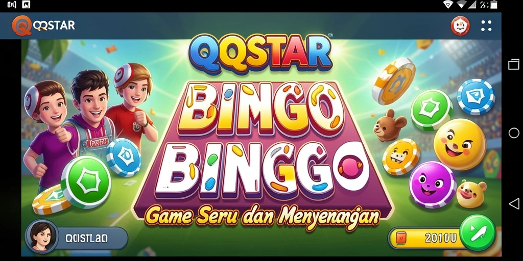 Tampilan gameplay menarik dari QQSTAR yang mendebarkan.