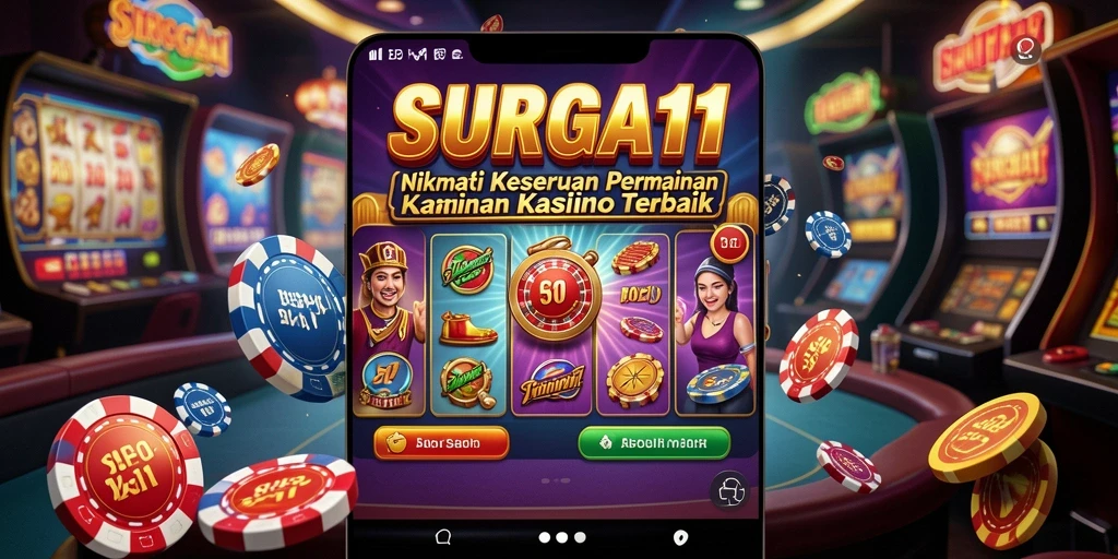 Tampilan permainan Kasino yang menawan dengan grafis berkualitas tinggi.